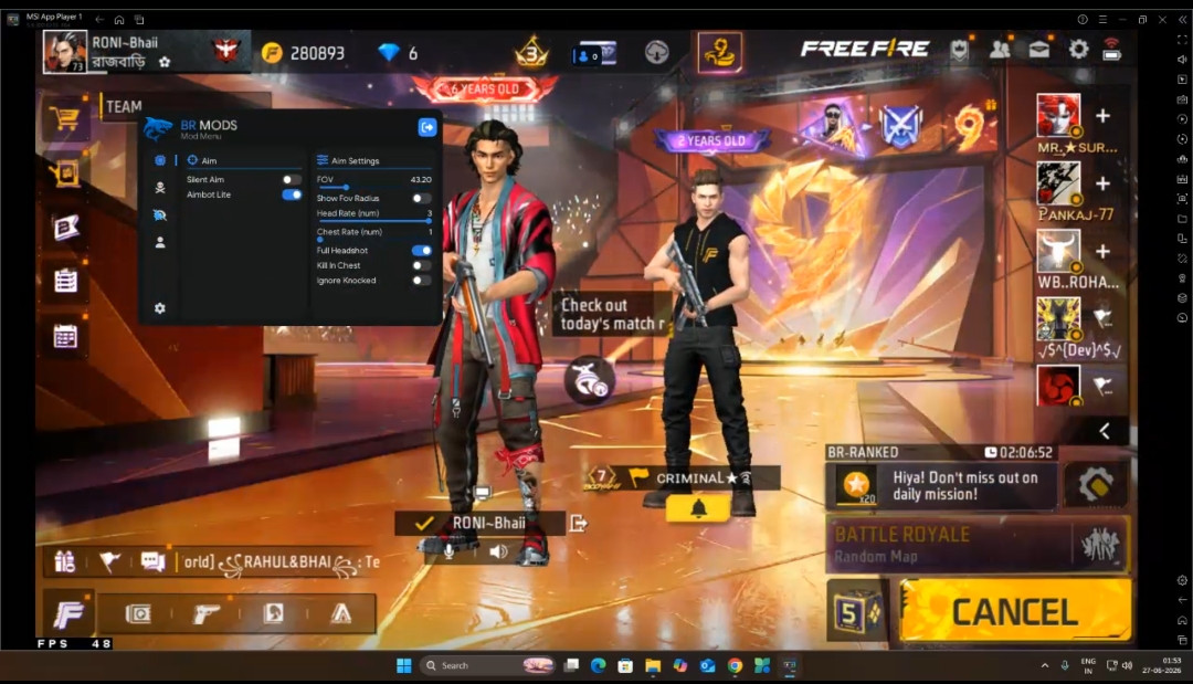 FF BR MOD PC